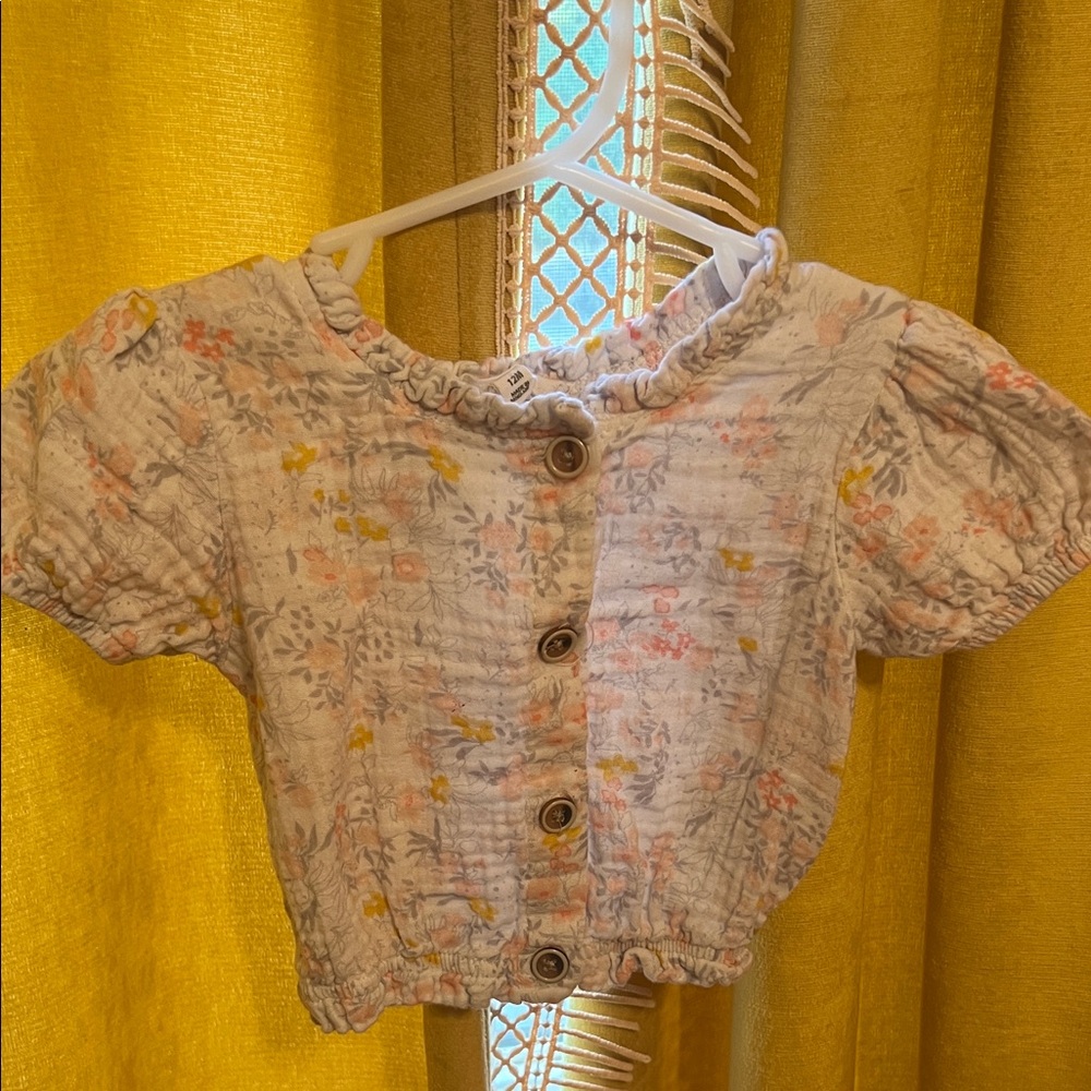 Jessica Simpson Ruffle Top 12M